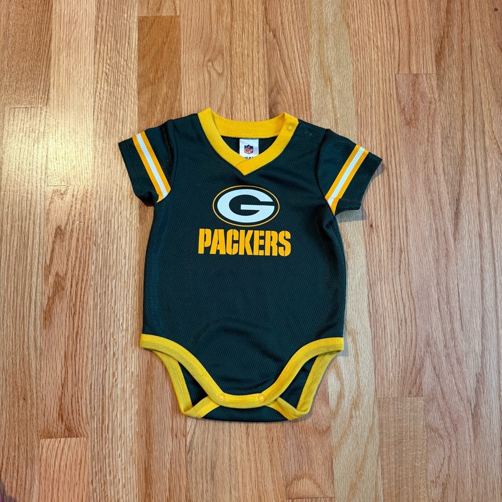 NFL Green and Yellow Packers Infant Jersey
